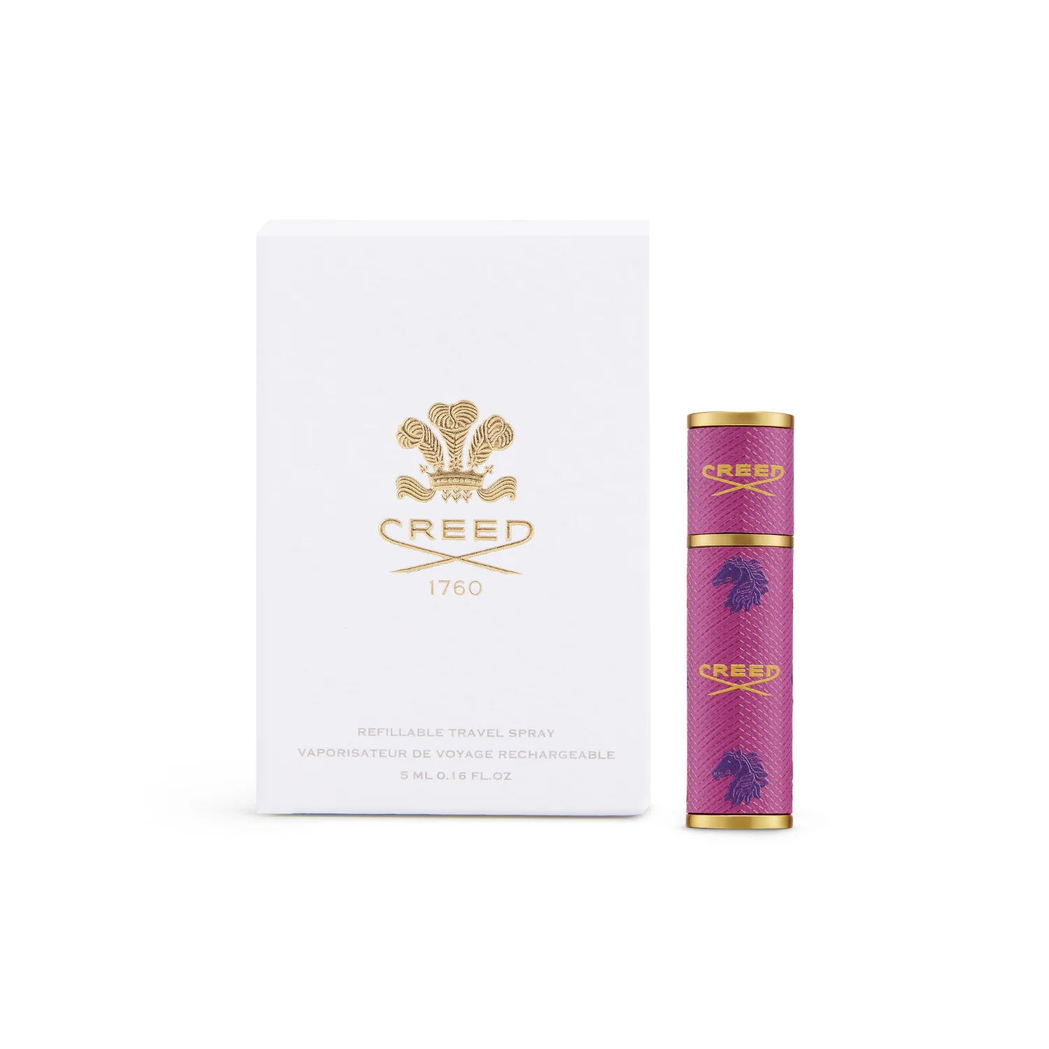 Refillable Pink Travel Perfume Atomiser 5ml - Image 5