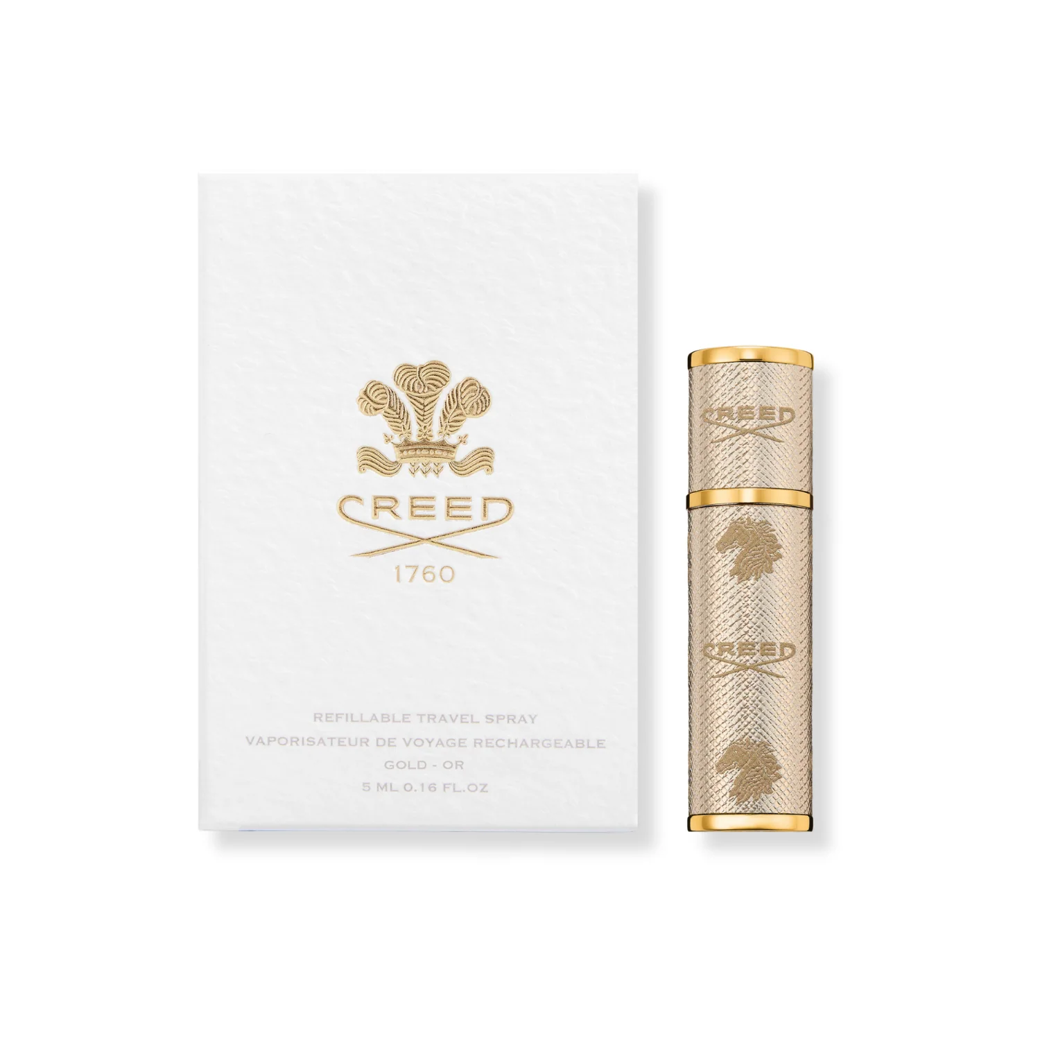 Refillable Gold Travel Perfume Atomiser 5ml - Image 5