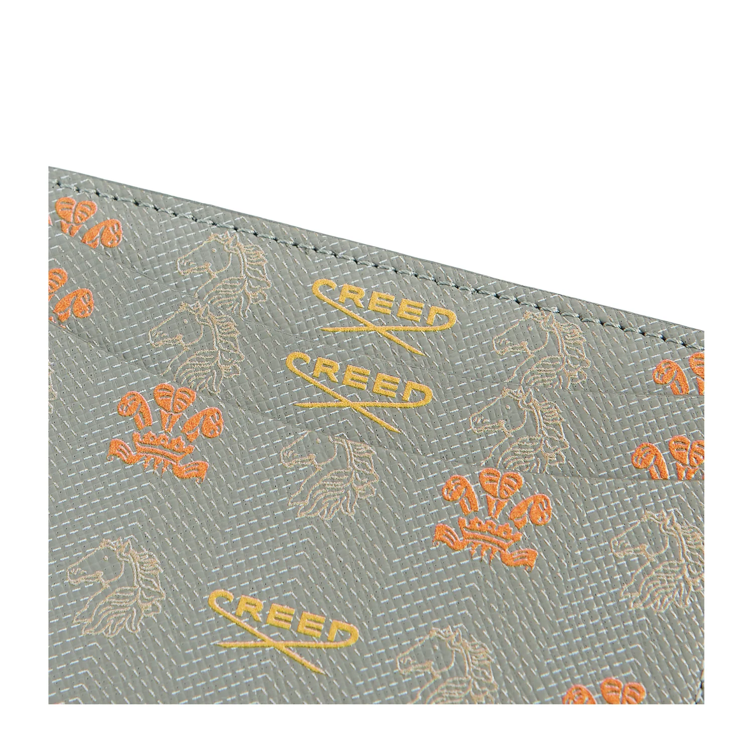 Grey Leather Credit Card Holder - Image 3