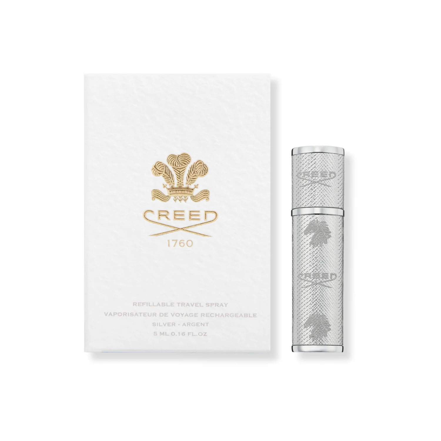Refillable Silver Travel Perfume Atomiser 5ml - Image 5